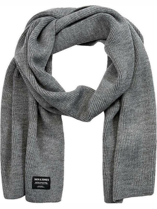 Men's Scarf Grey Melange