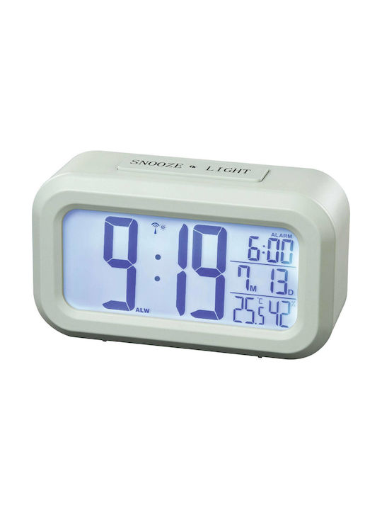 HAMA Ceas De Masă Digital Led Din Plastic Cu Ceas Deșteptător Verde Mentă 00186322