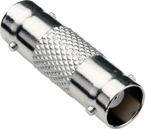 Convertor BNC feminin în BNC feminin Argintiu 1buc
