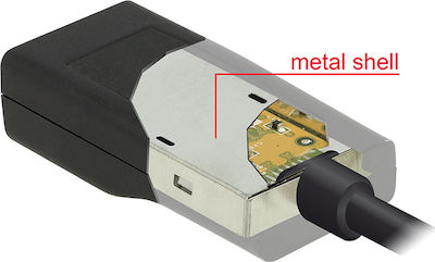 DeLock Μετατροπέας USB-C male σε DisplayPort female (62748)
