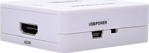 Artsound Μετατροπέας HDMI female σε 3.5mm / VGA female Λευκό 1τμχ
