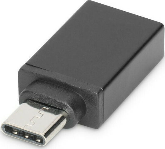 Digitus AK-300506-000-S Μετατροπέας USB-C male σε USB-A female