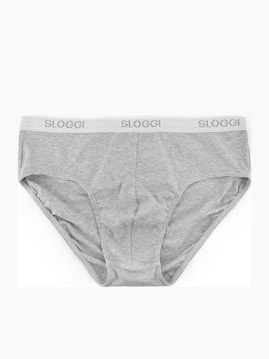 Basic Midi Men's Slip Gray