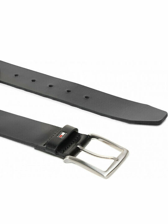 New Denton 4.0 Wide Men's Belt Leather Black