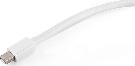 Конвертор Thunderbolt мъжки към DVI-D / HDMI / VGA женски Бял 1бр
