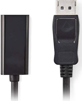 Nedis Converter DisplayPort male to HDMI female 1pcs (CCGP37150BK02)