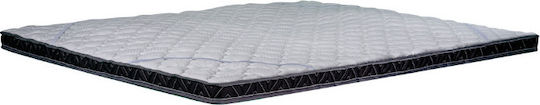 Топ Матрак Visco Elastic Единичен Мемори Пяна с Ластици За Захващане 90x200x6см