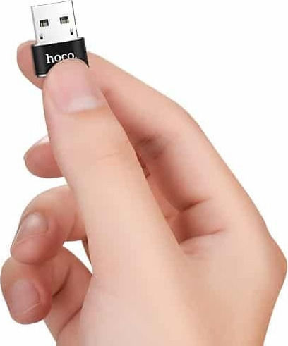 Hoco UA6 Μετατροπέας USB-A male σε USB-C female