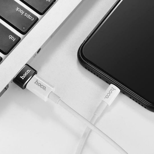 Hoco UA6 Μετατροπέας USB-A male σε USB-C female