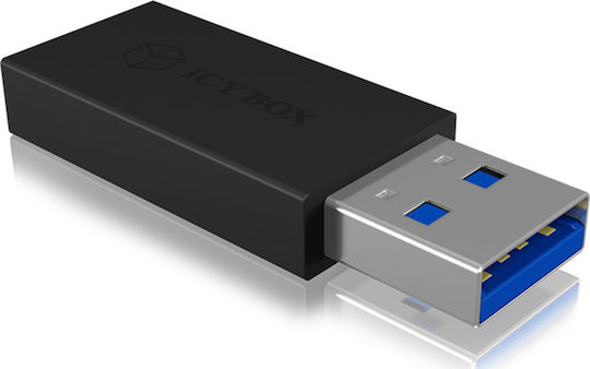 Icy Box Icy Box Convertor USB-A masculin în USB-C feminin 1buc