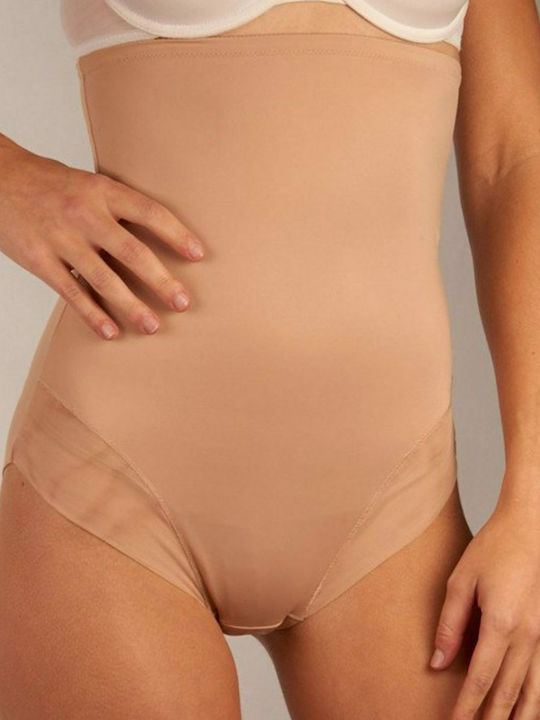 Triumph True Shape Sensation Slip Σύσφιξης και Ανόρθωσης Χωρίς Ραφές Μπεζ