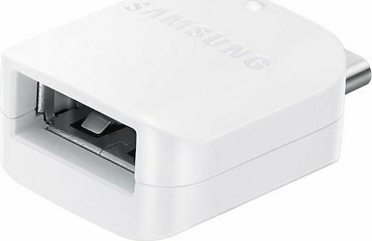 Samsung Converter USB-A female to USB-C male Bulk White 1pcs GH98-40216A