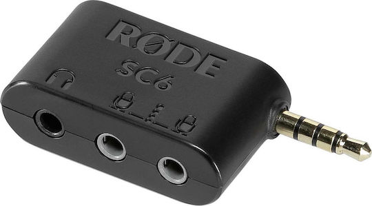 Rode Μετατροπέας 3.5mm male σε 3.5mm female 1τμχ 400830050