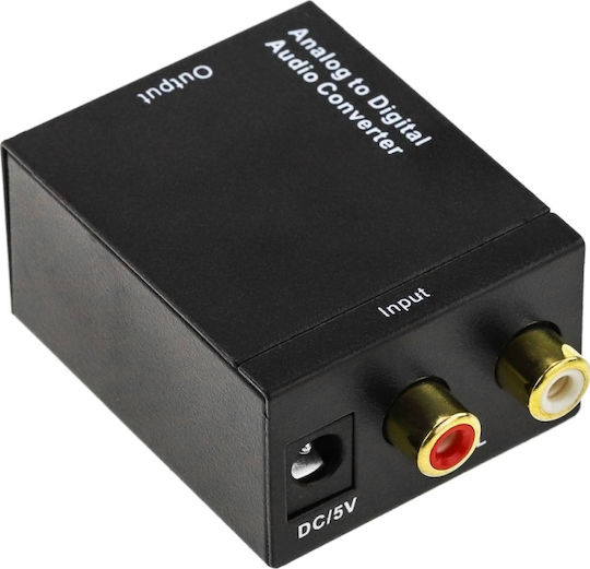 Muzik Μετατροπέας RCA female σε Coaxial / Toslink female 1τμχ VD-275