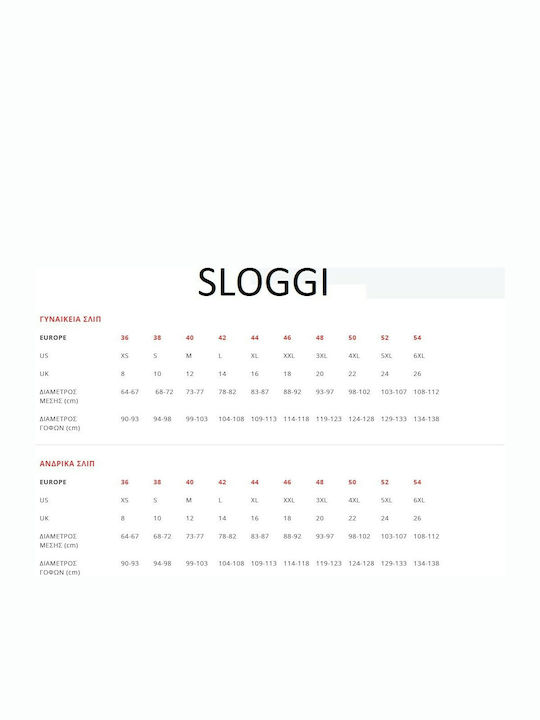 Sloggi Basic Long Boxer Σύσφιξης Λευκό