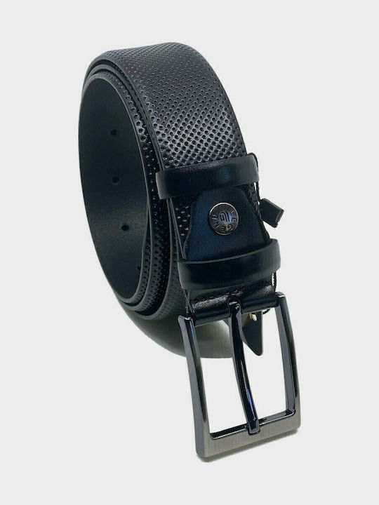 Men's Belt Leather Black