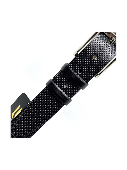 Men's Belt Leather Black