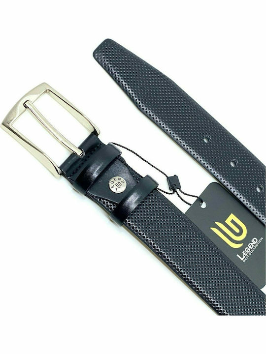 Men's Belt Leather Black