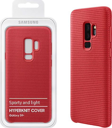 Samsung Hyperknit Cover Back Cover Πλαστικό Κόκκινο (Galaxy S9+)