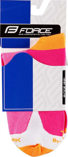 Force Streak Fahrradsocken Rosa