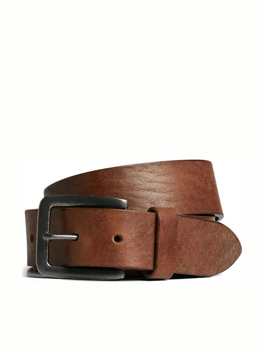 Men's Belt Leather Mocha Bisque