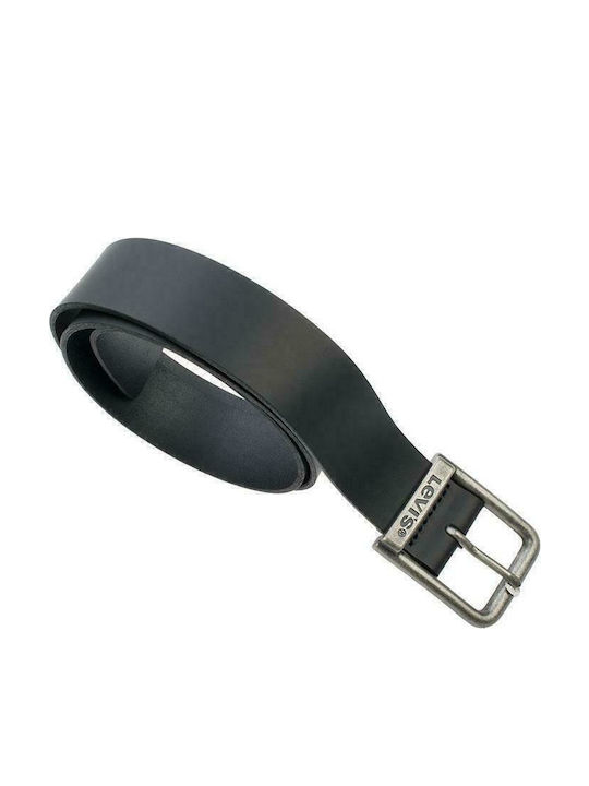 Alderpoint Herren Gürtel Leder Schwarz