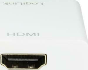 LogiLink Converter USB-C male to HDMI female White 1pcs UA0236A