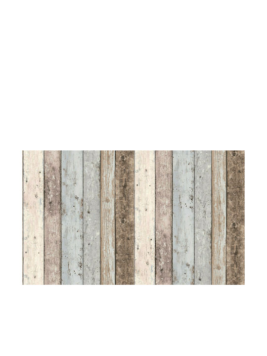 Tapet de Perete Wood And Stone Beige Vinil Bej L1000xW53cm Lavabil