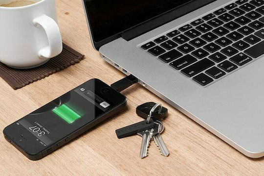 Bluelounge Kii Μετατροπέας Lightning male σε USB-A male Λευκό 1τμχ