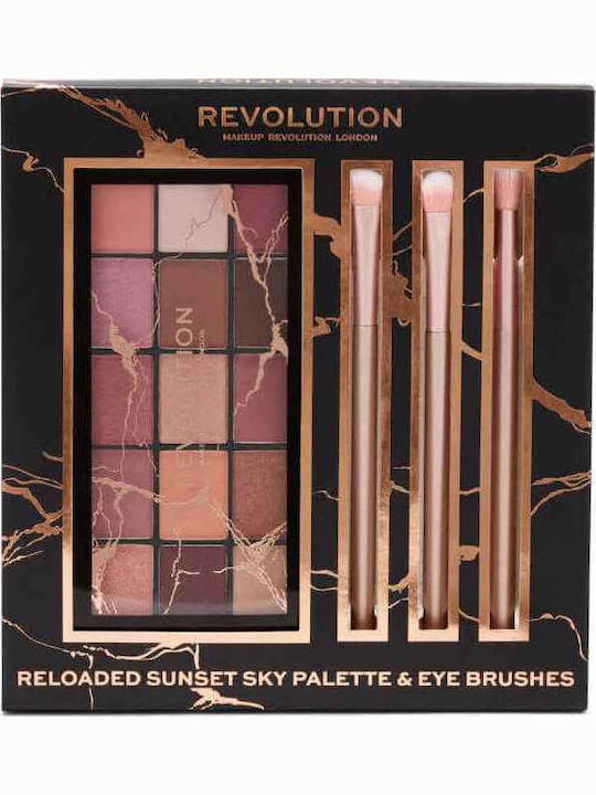 Revolution Beauty Reloaded Σετ Μακιγιάζ για τα Μάτια Sunset Sky 4τμχ