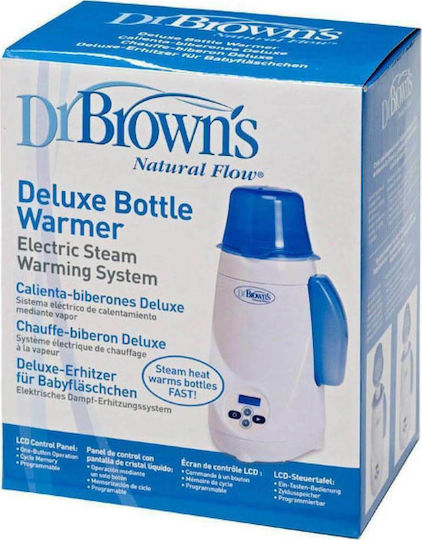 Dr. Brown's Digital Babyflaschenwärmer / Babykostwärmer mit Sterilisierungsfunktion Blue