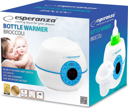 Esperanza Broccoli Încălzitor Digital Pentru Biberoane Și Alimente Pentru Copii