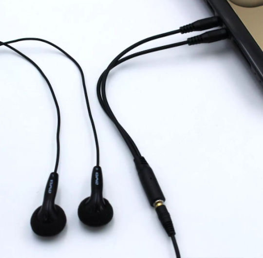 Awei AUX-002 Μετατροπέας 3.5mm 2x male σε 3.5mm female 1τμχ