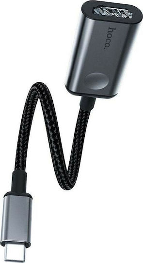 Hoco HB21 Конвертор USB-C Мъжки в HDMI Женски Сив 1 Брой