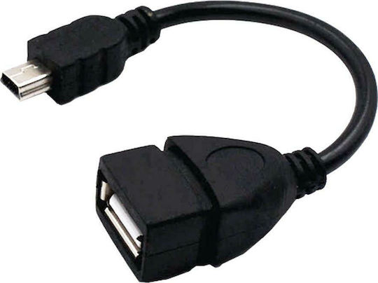 Μετατροπέας USB-A female σε mini USB male 1τμχ 34.915.0501