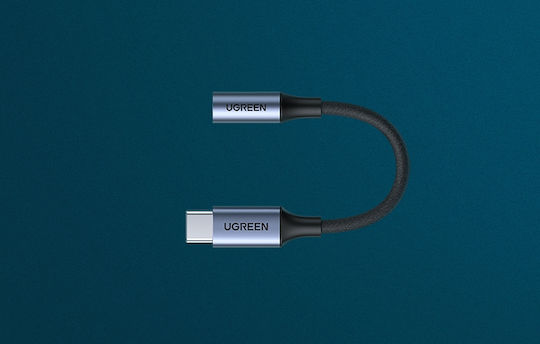 Ugreen Converter USB-C male to 3.5mm female Gray 1pcs 80154