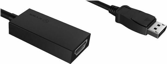Icy Box Convertor DisplayPort masculin în HDMI feminin 1buc IB-AC508A