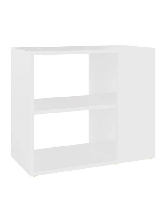 Shelving Unit Floor White 60x30x50cm