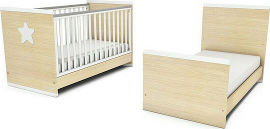 Casababy Primo Σετ Βρεφικού Δωματίου με Κρεβάτι & Συρταριέρα Μπεζ / Λευκό