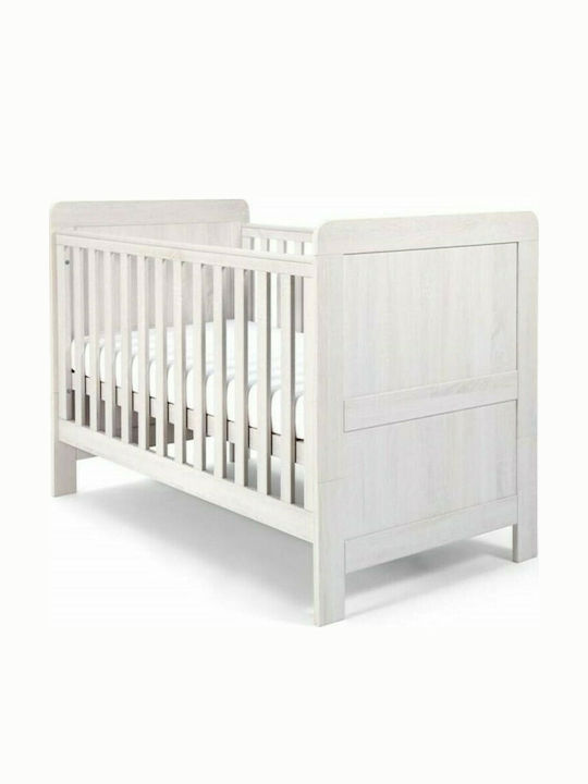 Mamas & Papas Atlas Nimbus Комплекти бебешки мебели с Креват и Комод Бял 9280179-9280180