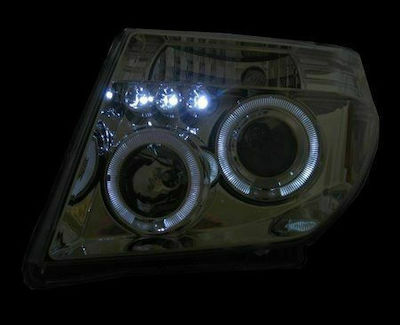 Front Lights Angel Eyes Led for Nissan Navara / Pathfinder 2pcs