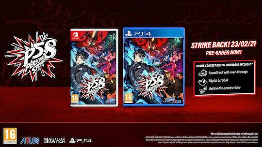 Persona 5 Strikers Limited Edition PS4 Game