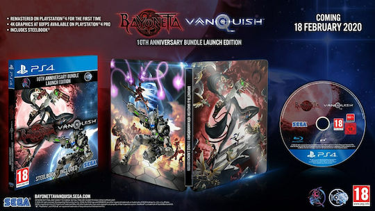 Bayonetta & Vanquish (10th Anniversary Bundle) Anniversary Edition PS4 Game