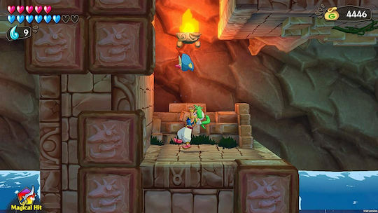 Wonder Boy Asha in Monster World PS4 Game