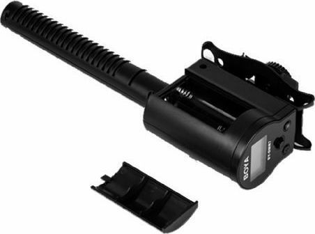Boya BY-DMR7 Condenser (Small Diaphragm) Microphone Shock Mounted for Camera in White Color