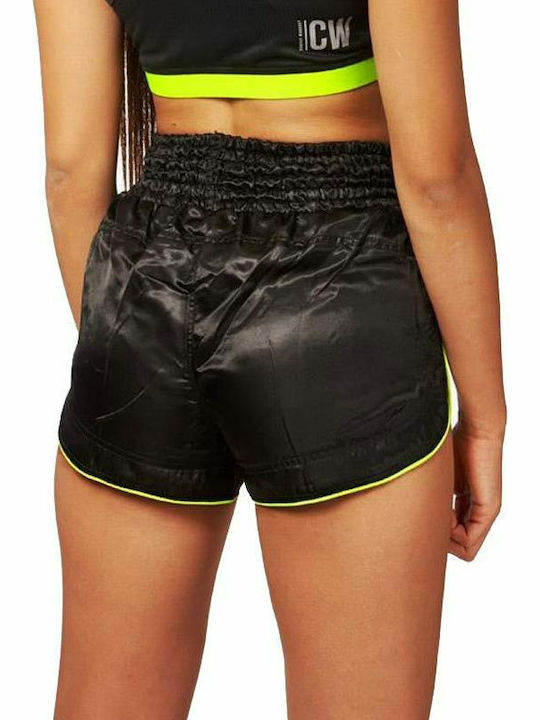 Leone Basic Shorts Kick/Thai-Boxen Schwarz