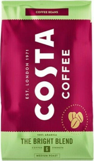 Costa Coffee Cafea Espresso Arabica The Bright Prajire medie Boabe 1kg
