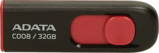 Adata DashDrive C008 32GB USB 2.0 Stick Red