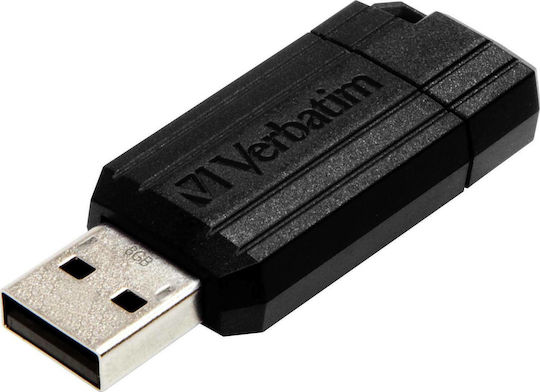Verbatim PinStripe 32GB USB 2.0 Stick Black