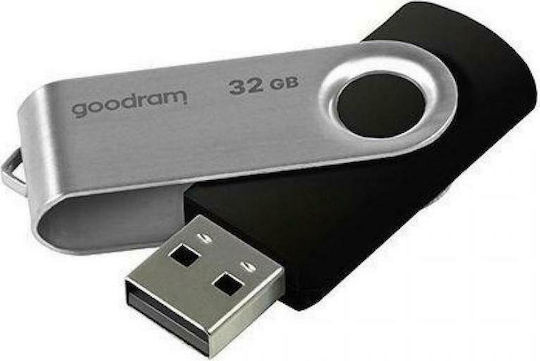 GoodRAM UTS2 32GB USB 2.0 Stick Μαύρο